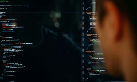 Person coding